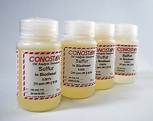 Sulfur in Biodiesel by SCP SCIENCE - Conostan
